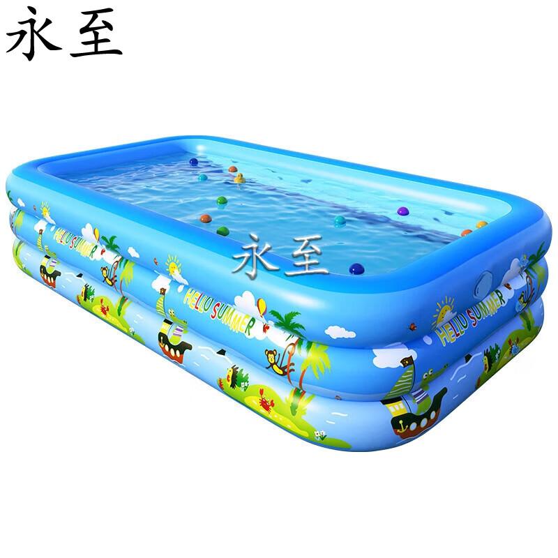 

Yongzhi Auto-Inflatable Printed Three-Ring Swimming Pool