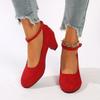 Women Sexy Solid Pumps 2025 New Summer Casual Suit High Heels Shoes High-heeled Comfort Elegant Dress Cute Shoes Women