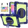 Für Samsung Galaxy Tab S6 Lite 10.4 P620 P625 SM-P610 SM-P615 P613 P619 Hülle Kinder Hand-Schultergurt Ständer Tablet-Abdeckung