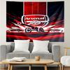 Arsenal Football Club Print Tapestry, Backdrop, Easy Setup, Ideal for Bedroom, Office & Living Room, with Aesthetic Wall Hanging Decor.