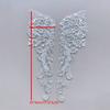 2pack Durability Sequins Embroidery Patches Creative Pattern Stylish Appliques for Customizing Dresses and Tops