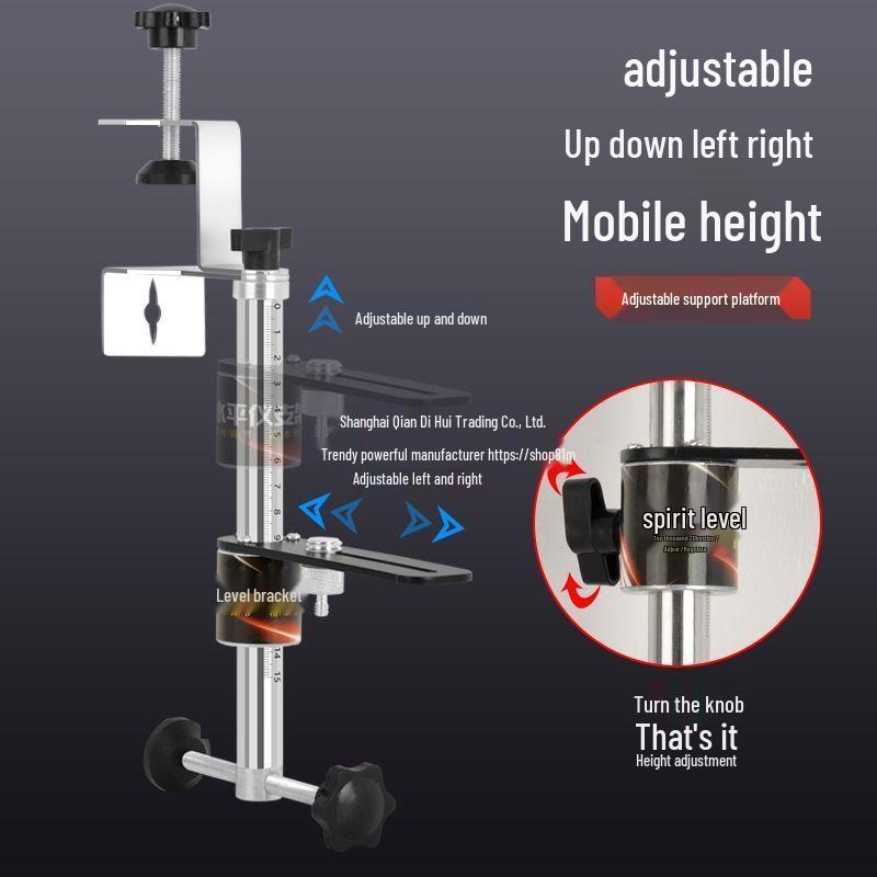 Universal Wall-Mounted Woodworking Infrared Rod Bracket