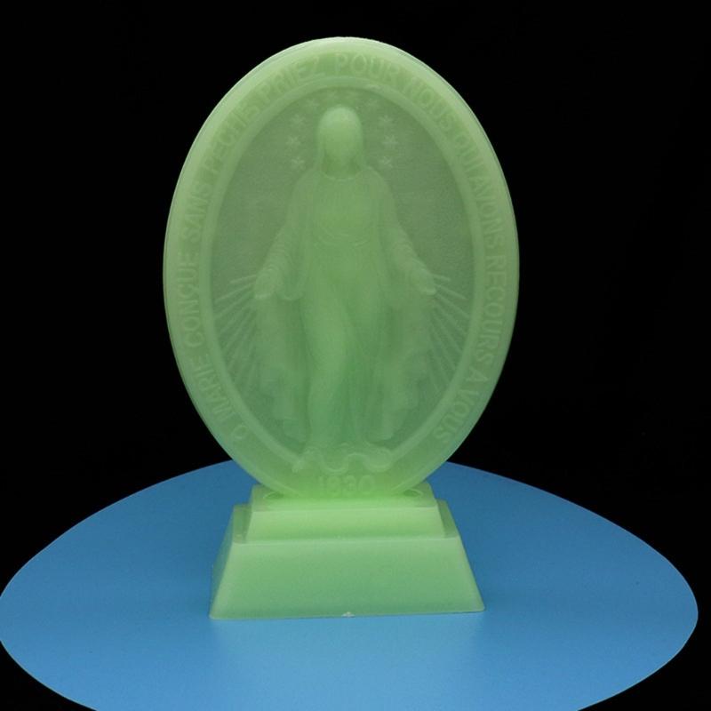 Nachtlampje Standbeeld Maagd Maria Standbeeld Moeder Maria, Beeldje Maagd Maria Ornament Huisdecoraties Religieus Cadeau