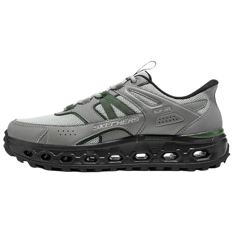 Skechers Glide-Step At Soft Comfortable Durable Low-Top Casual Shoes Men sneaker Gray 237647-GYGR 42