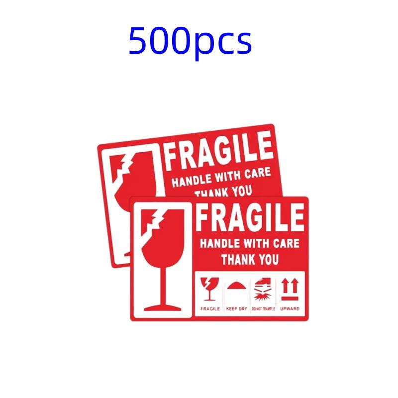 Fragile Stickers The Goods Please Handle With Care Warning Labels DIY Supplies