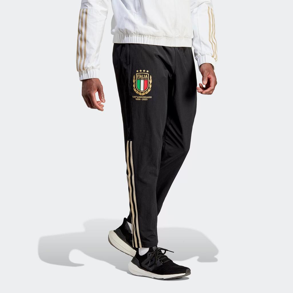 adidas Italy 125th Anniversary Pants Men Pants Black HY5436