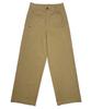 BRILLEMONTHS Straight Cotton Pants [Beige]