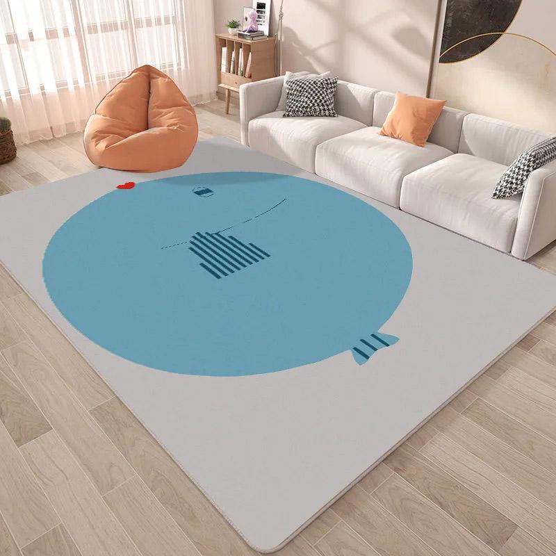 Living Room Carpet Anti-dirty Welcome Cushion Sofa Large Area Carpet Bedroom Bedside Blanket Simple Area Rug Absorbent Carpet