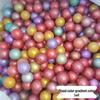 16mm Mixed Checkered Glass Beads & Marbles - Nostalgic Crystal Balls for Kids