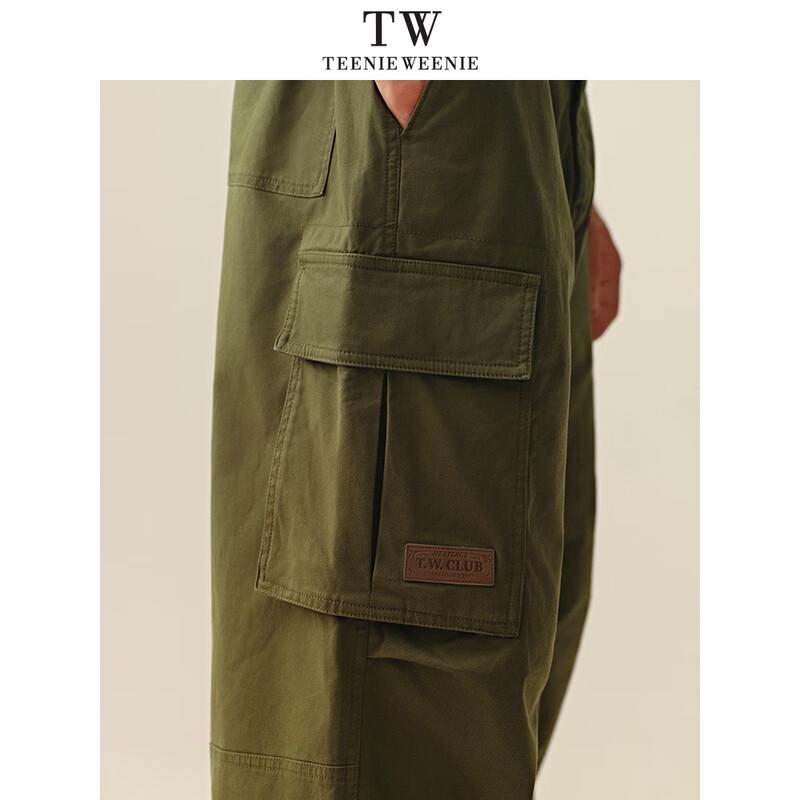 Teenie Weenie Men's Washed Loose Cargo Pants
