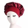 New Solid Satin Bonnet Sleep Hat Night Hair Care Shower Unisex Cap Styling Tool