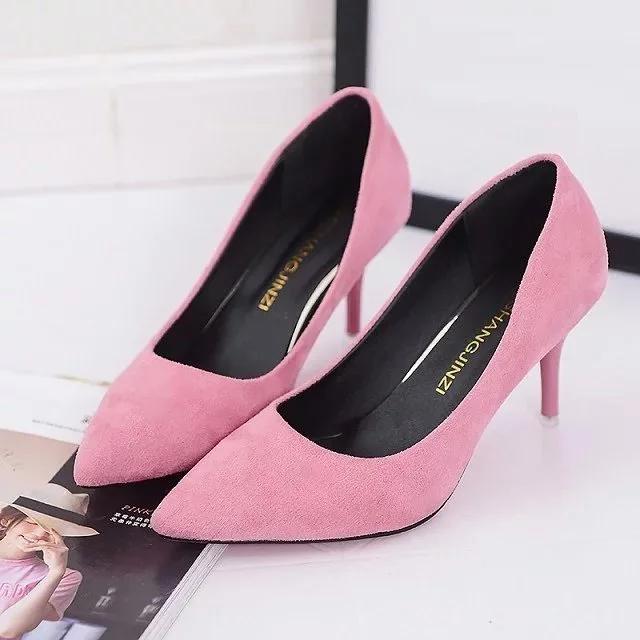 Fashion Women Shoes Pointed Toe Pumps Patent Leather Dress Red 8CM High Heels Boat Shoes Shadow Wedding  for Wedding Women