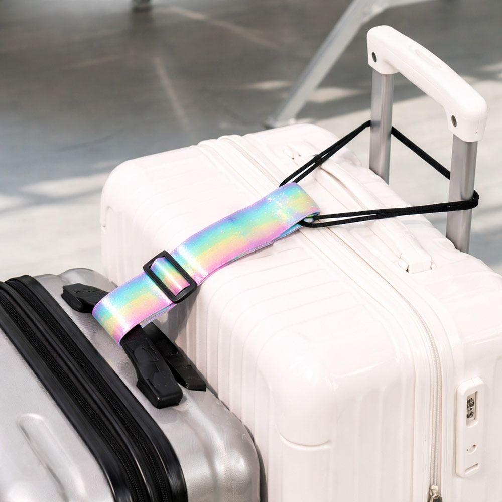 New Colorful Luggage Elastic Strap Reusable Adjustable Luggage Connector Straps Luggage Packing Straps Luggag Accessories
