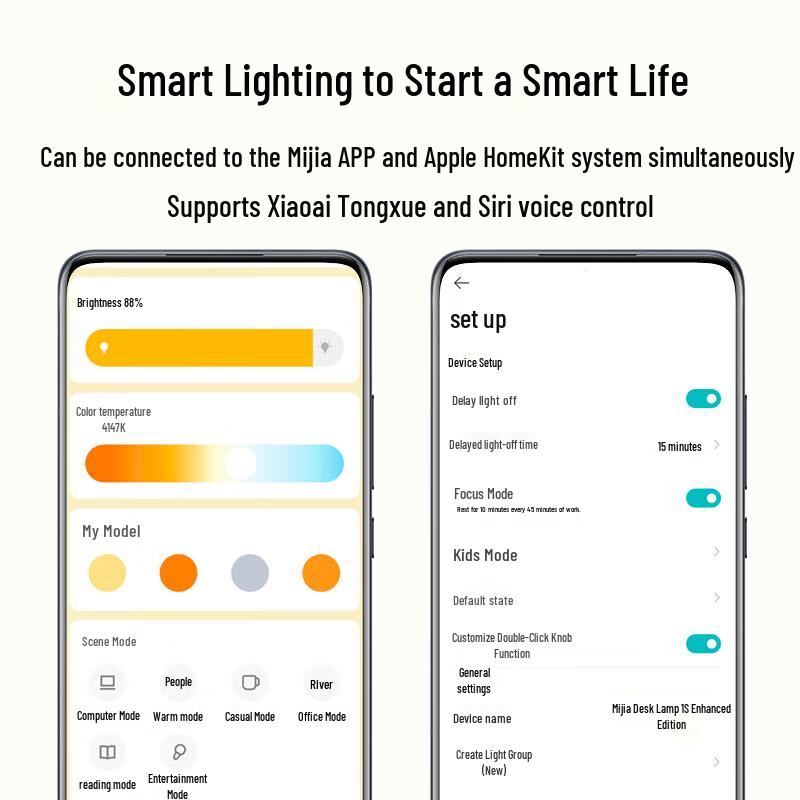 Xiaomi Mijia 1S Enhanced Smart Desk Lamp CN Plug (adapter Included)