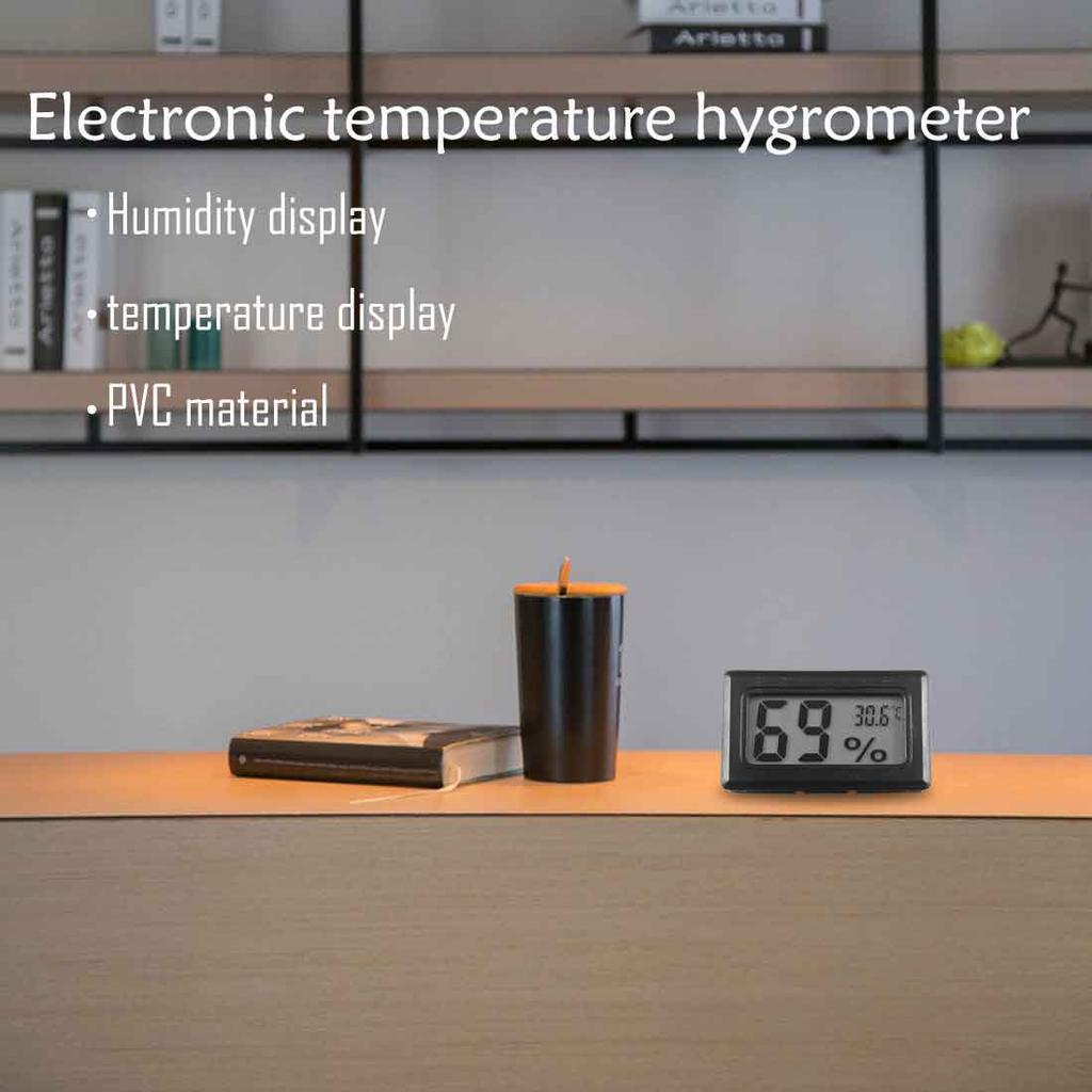 Mini Digital LCD Thermometer Humidity Meter Gauge Temperature Hygrometer