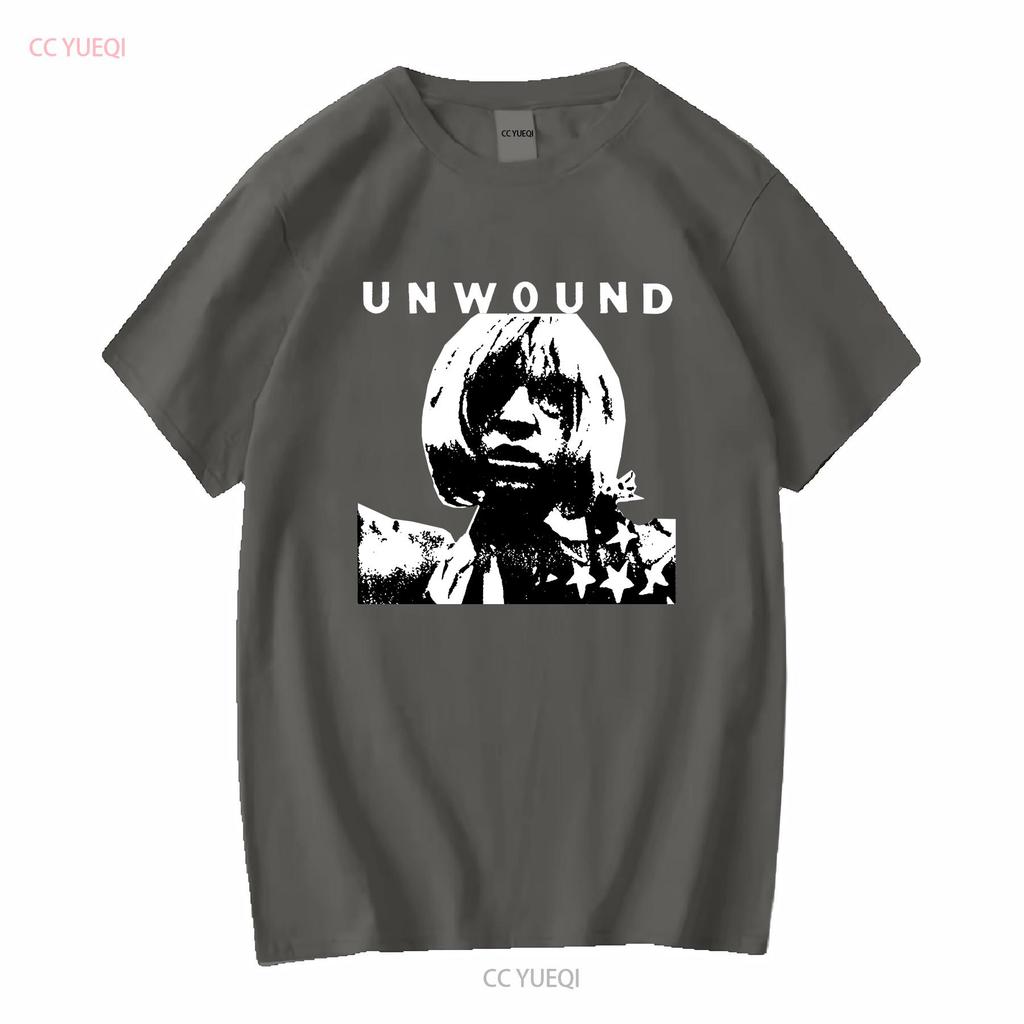 Unwound Band T Shirt Tour 2023 Concert Outfit Merch Sticker Setlist Reunion Jersey Long or Short Sleeves Vintage Washed Unisex