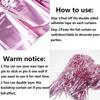 1pc 1mX2m Party Backdrop Metallic Foil Fringe Tinsel Curtain Adult Kids Birthday Party Wedding Decoration Baby Shower Favor