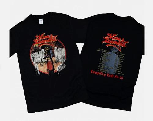 

King Diamond 1989-90 Conspiracy Tour 2 Sided Graphic T-Shirt Unisex T-Shirt XXXL