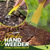Garden Bandit Hand Loop Weeder Tool - Iron Loop Design with Sharp Blades - Manual Weeders Tool for Weeding, Loosening