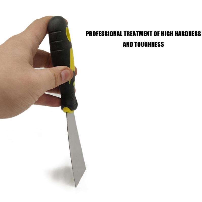 4Pcs Putty Cutter Putty Scraper Stainless Steel Painters Cutter Taping Cutter for Removing Caulk Painting Cleaning