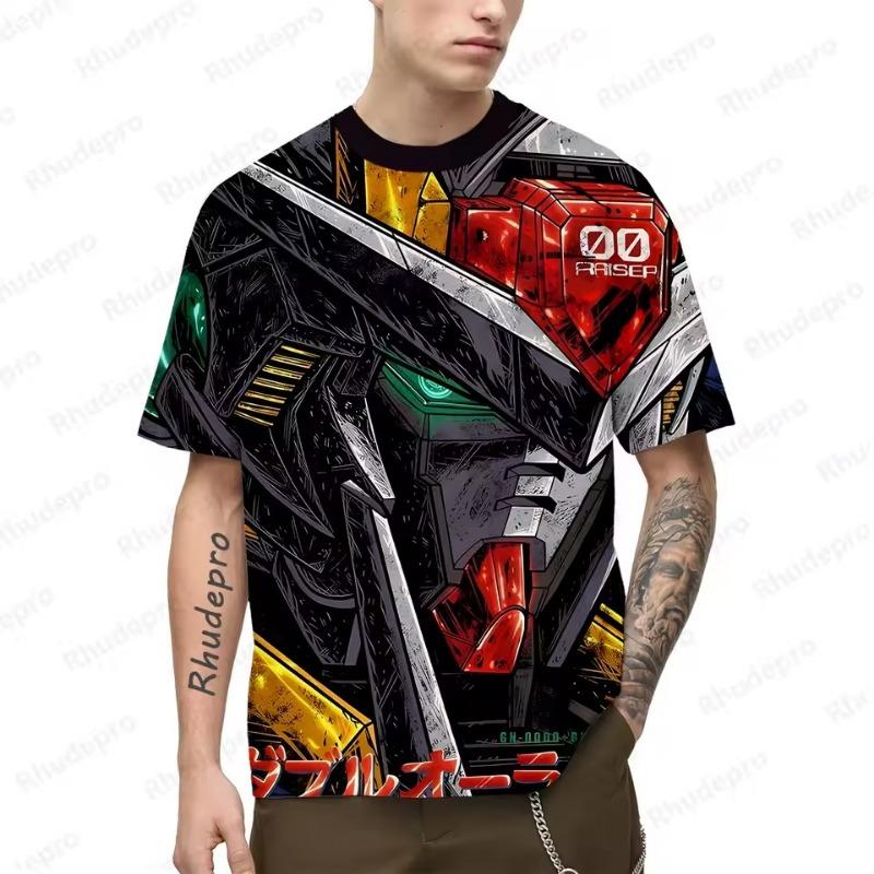 Trend Tee Shirt Men T-shirt Short Cosplay Tops Oversized Clothing T-shirts Hip Hop Y2k
