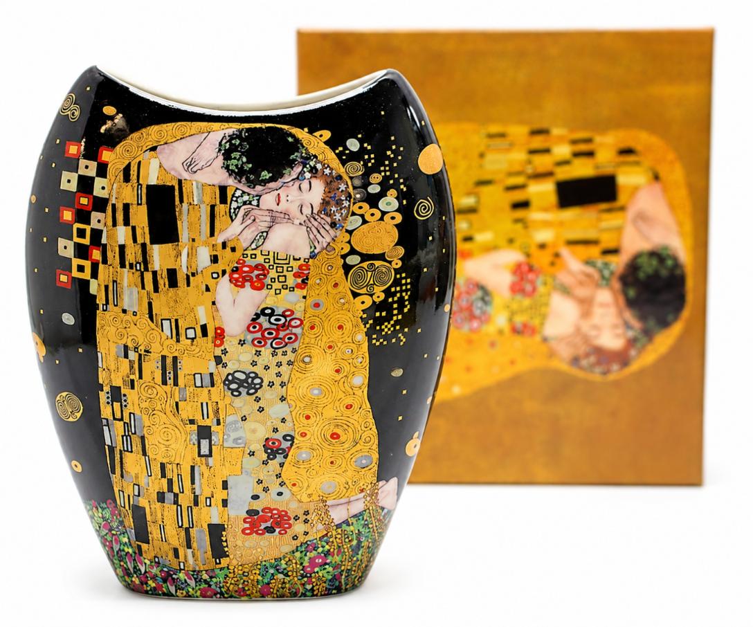 Gustavs Klimts Porcelāna Vāze Karalienes Izabellas