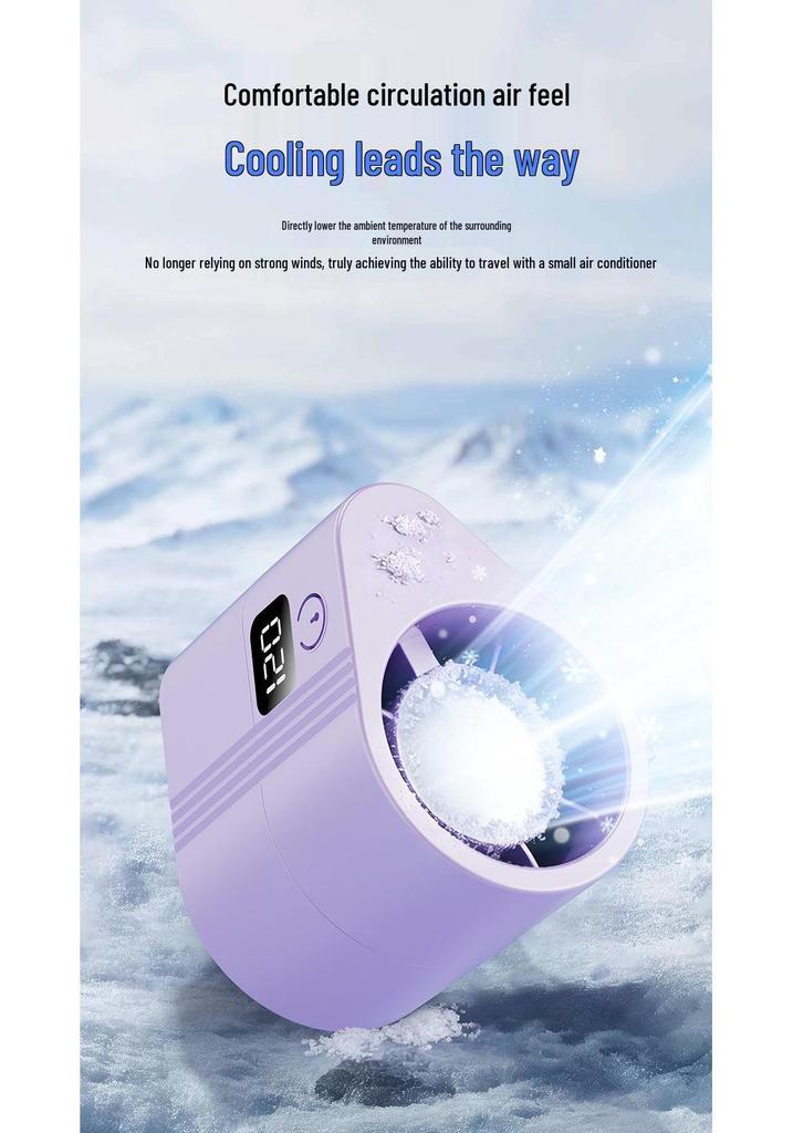 Portable Multifunctional USB Wrist and Waist Fan for Students and Outdoor Use