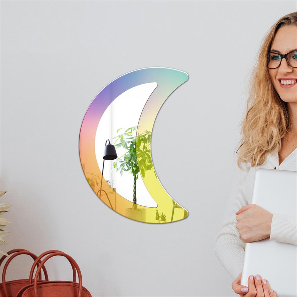 Modern Decorative Geometry Acrylic Mirror Tiles Mirror Wall Stickers for Living Room Decoration Bedroom or Living Room