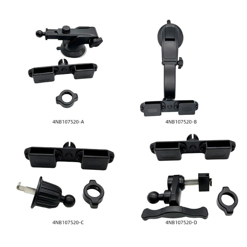 KFZ-Halterung für zwei Funkgeräte Universelle Fahrzeughalterung Halterständer Walkie-Talkies Autohalterung für Kommunikationsgeräte