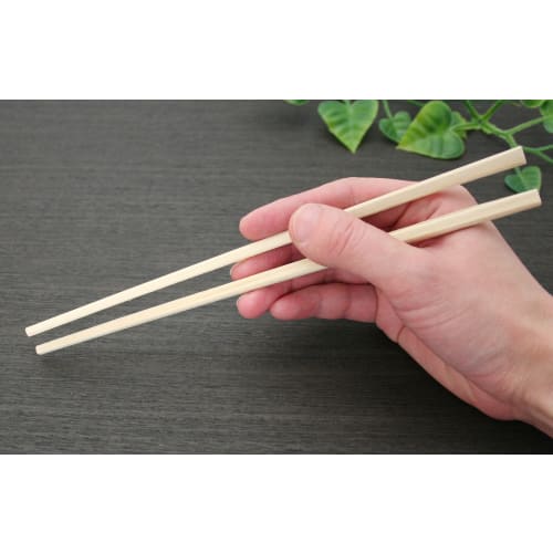 Yoshii Shoji Japanese Cypress Genroku Chopsticks, 21cm, 200 Pairs, Poly Bag, Kaiseki Style, Restaurant Use, YOS-035