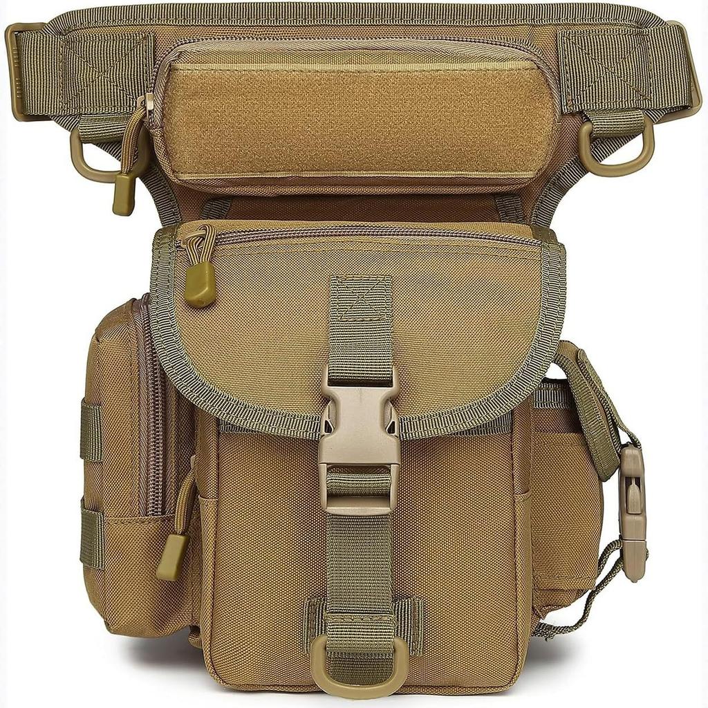 Naylon Bacak Askılı Çanta Erkekler ve Kadınlar için Yürüyüş Bel Çantası - Motosiklet/Bisiklet Bisiklet Sürme Seyahat Açık Hava Sporları Fanny Kılıfı