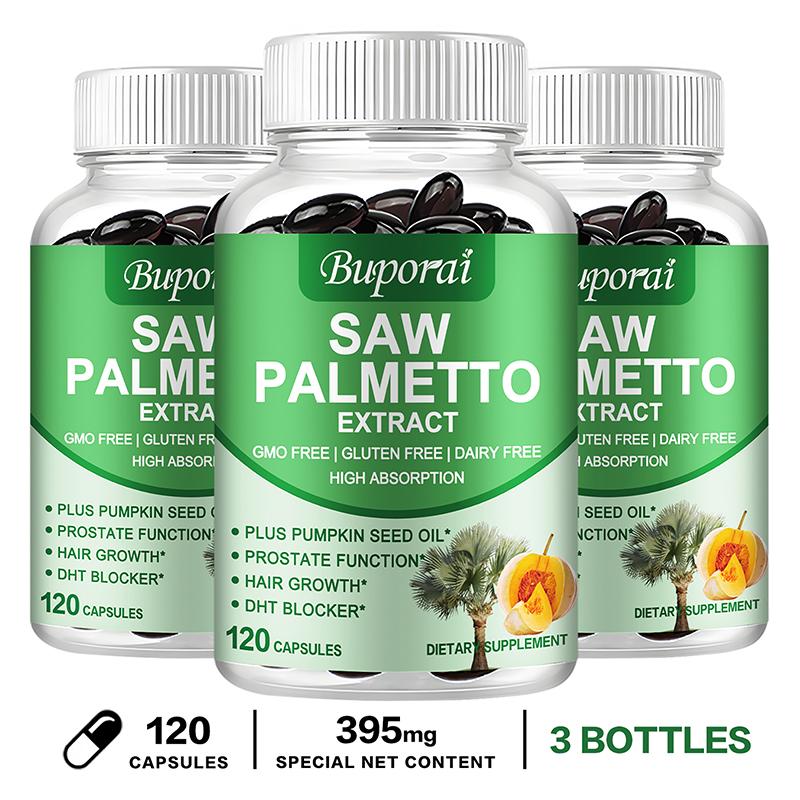 Buporai - Saw Palmetto Extract Capsules - Hair Health