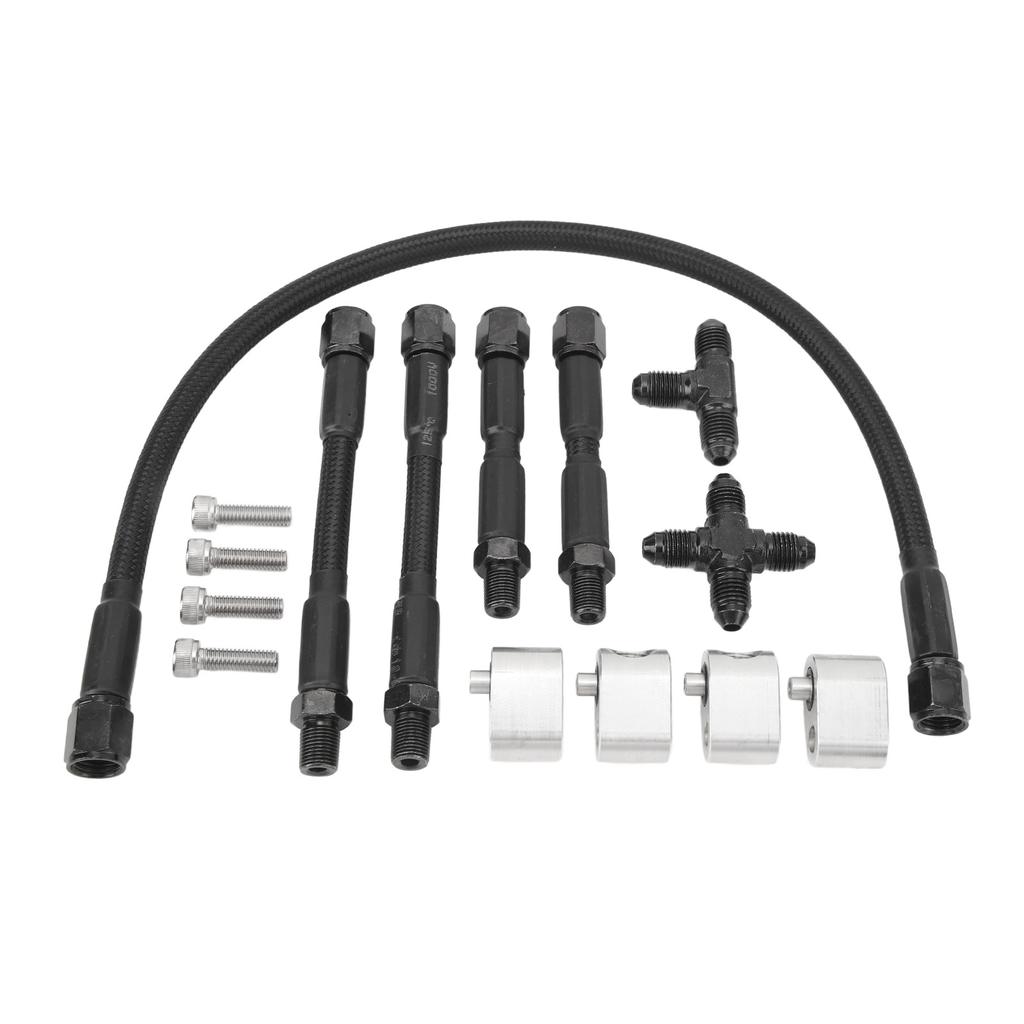 Kühlmittel-Überleitschlauch-Kit Edelstahl Dampf 4-Port Überleitschlauch-Kit Für LS-Serienmotor