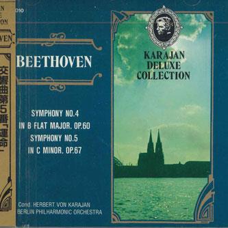 

CD KARAJAN - Beethoven Symphony.5 Etc MC1010 MIC Japan Obi Classical Used