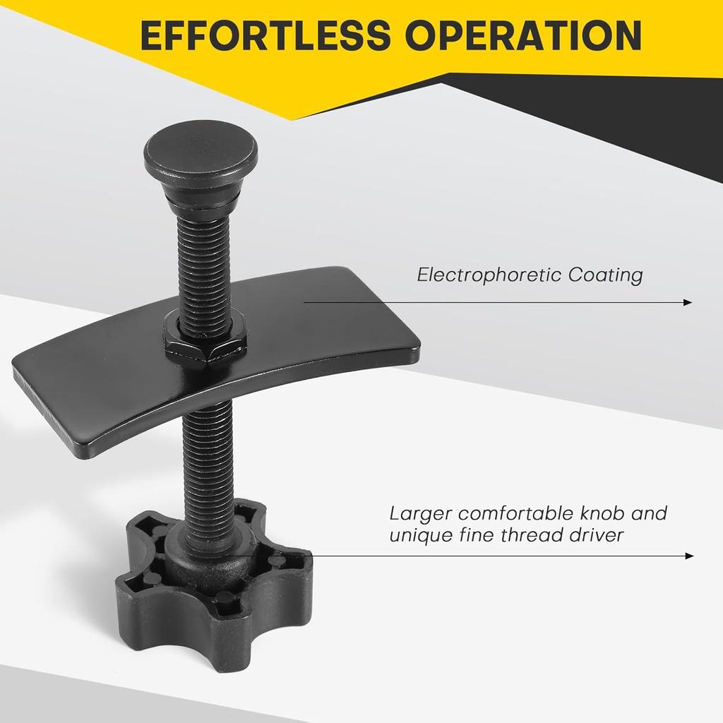 Disc Brake Caliper Compression Tool | Heavy Duty Brake Pad Spreader Effortless Brake Piston Compression Reliable Brake Pad Tool Carbon Steel