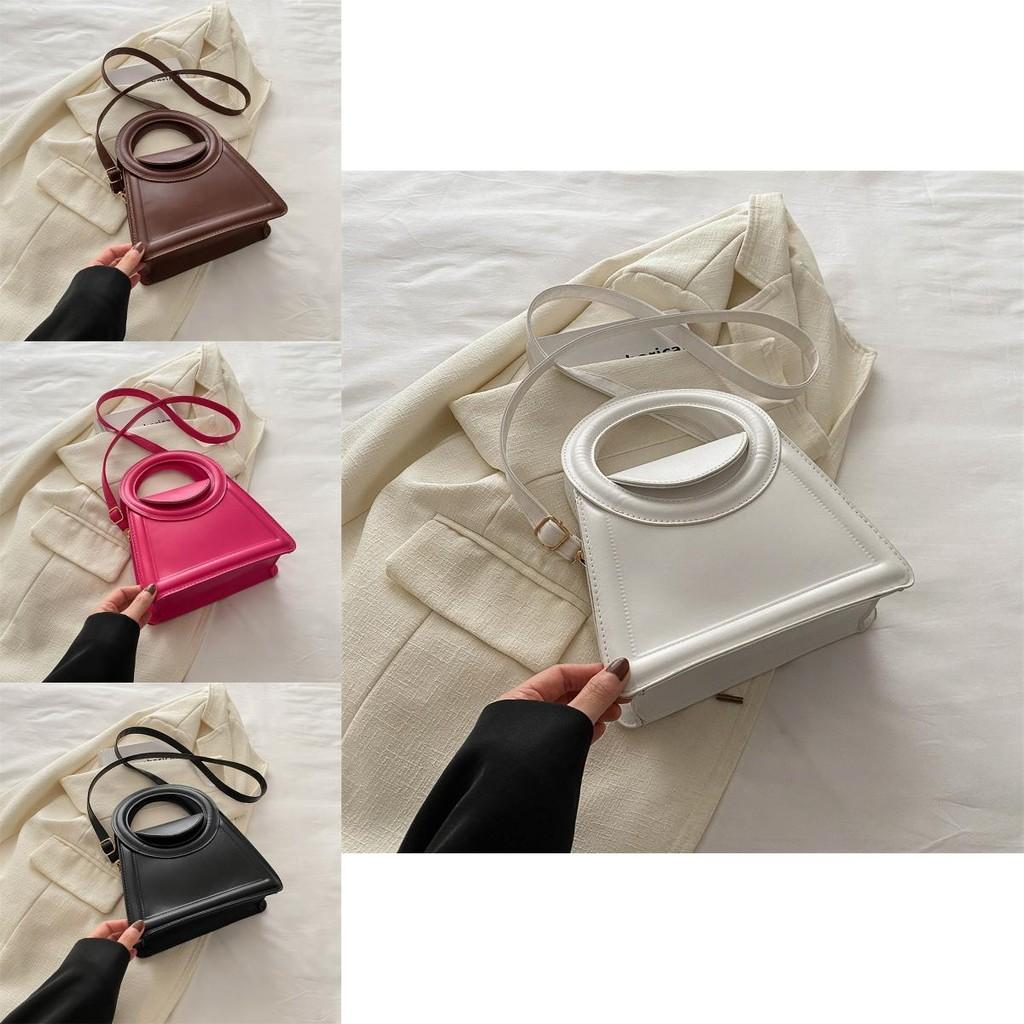 Stylish Spring Fashion Pu Leather Handheld And Shoulder Bag For Women In Chic Colors