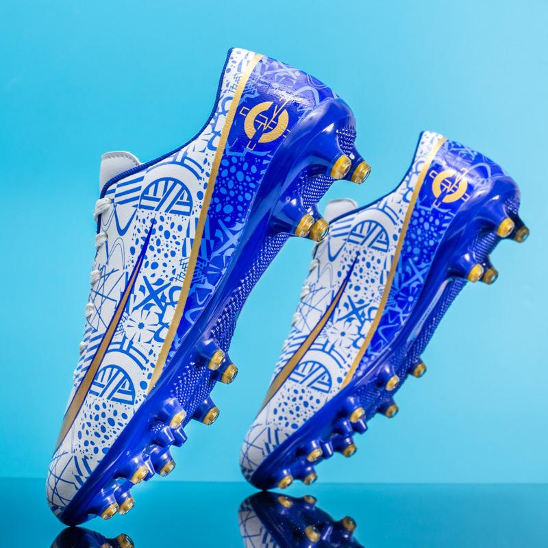 

Football shoes Men s long nails Men s and women s children Boys youth sports shoes Sports students competition training shoes 35