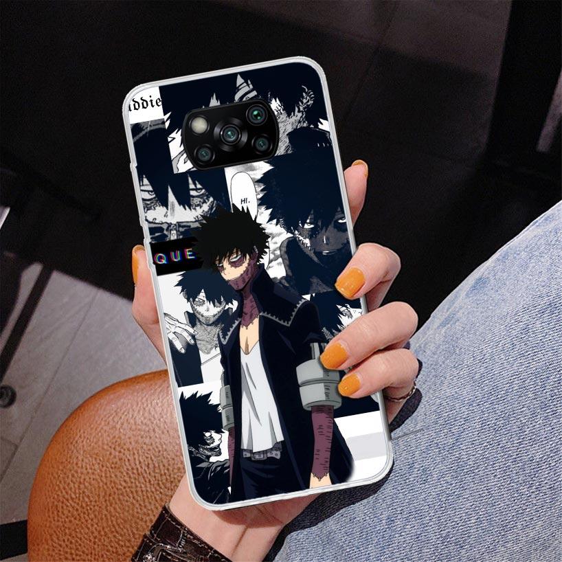 My Hero Dabi Bnha Phone Case For Xiaomi Poco X7 X6 X5 Pro F7 Ultra Redmi 15C 15 13C 13 12C 12 10 10A 10C 9 9A 9C 9T Cover Poco X
