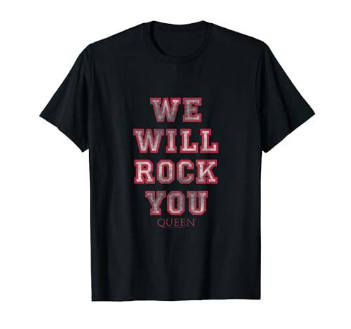 QUEEN Official We Will Rock You T-Shirt