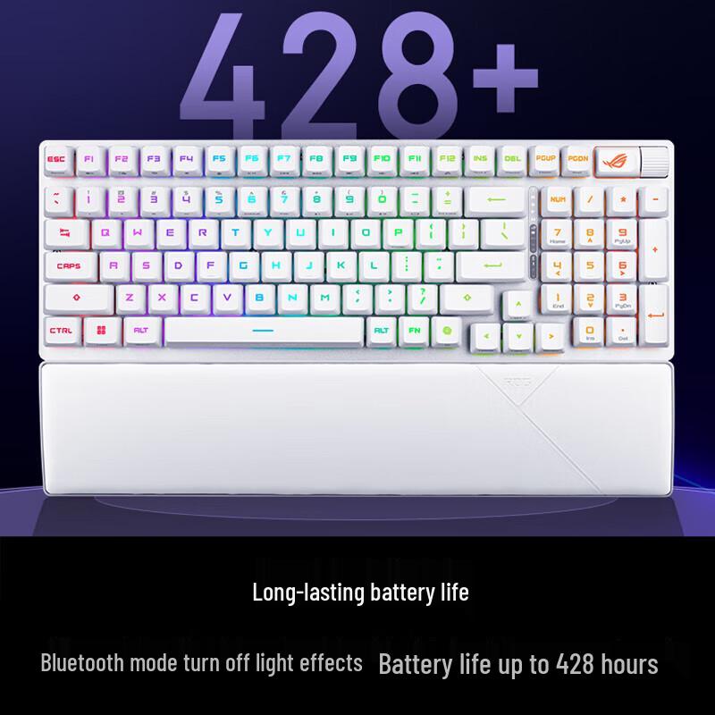 ROG Ranger 2 RX 98 Tri-Mode Wireless Mechanical Gaming Keyboard