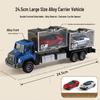 Children's Alloy Inertial Container Truck & Storage Car Toy
