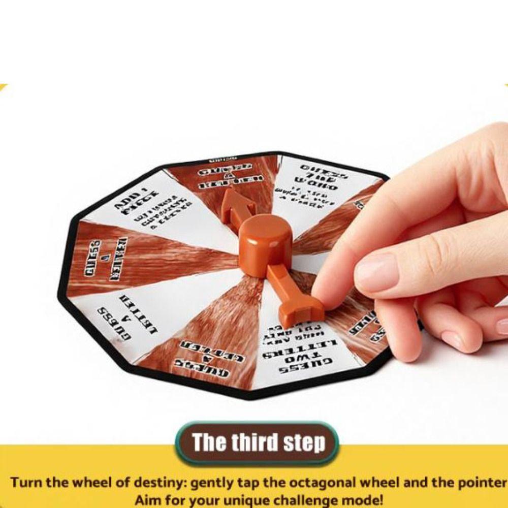 Dezvoltă Inteligența Spânzurătoarea Joc de Cuvinte Misterioase Multiplayer Joc Spânzurat Masă Petrecere