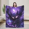 I CHOOSE GRASS Poke-Mon Blanket Coral Fleece Plush Bulbasaur Venusaur Ivysaur Super Warm Throw Blanket for Car Sofa Bedspread