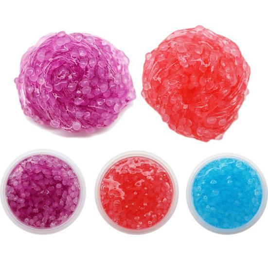 60ml Colored Non-sticky Mud Toy Fluffy Stretchy Soft Clay Clay Decompression Toy DIY Making Craft for Children