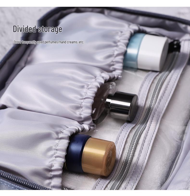 Men's Foldable Waterproof Toiletry Travel Bag with Dry-Wet Separation