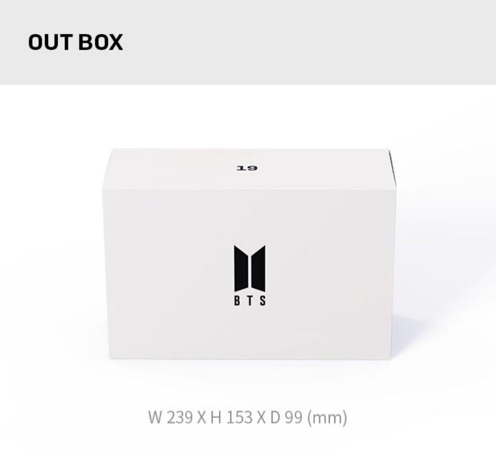 [USED] Official BTS MERCH BOX #19 March Box 19