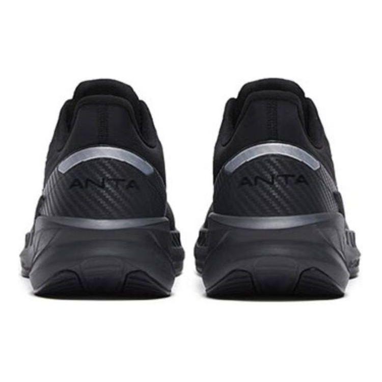 Anta Poison Dart 4 Comfortable Casual Shock Absorption Non-Slip Low-Top Running Shoes Men Running Shoes Black 112315520-7