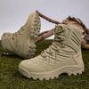 Fashion Men's Desert Camouflage Boots Special Combat Outdoor High Top Shoes for Men Cs Fans Tactical Boots Men's Hunter Sneakers