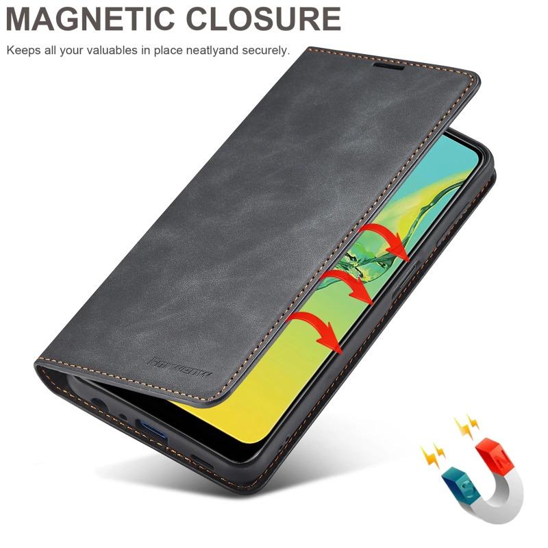 EUCAGR Flip PU Leather Case For Samsung Galaxy S25 S24 Ultra S23 FE Plus A17 A16 A36 A56 A07 A06 A15 A25 A35 A55 A05 A14 A34 A54
