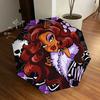 1pc Monster High Vampire Themed High-quality Umbrella,Automatic Opening and Closing Umbrella,Multi-functional Umbrella G0811103